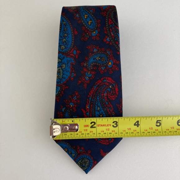 Vintage Burberry pure silk tie - Picture 4 of 4